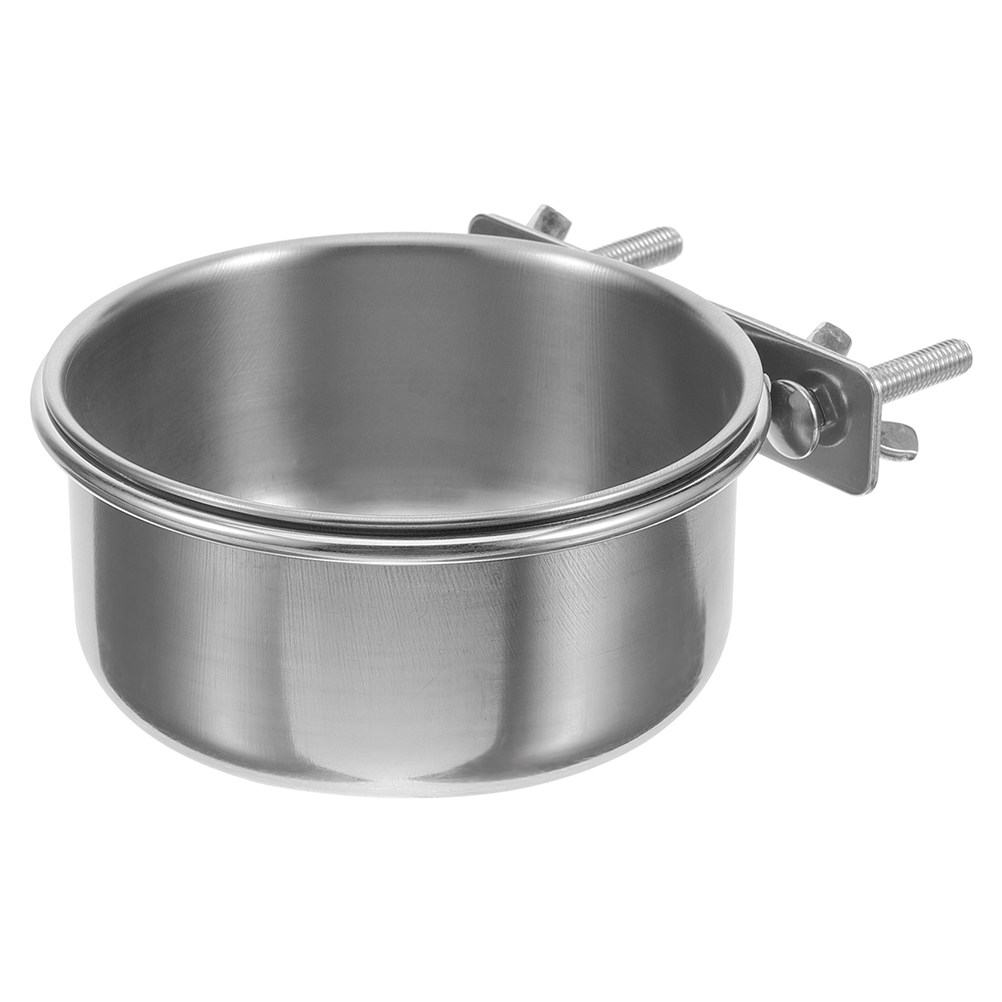 Food Storage Non Toxic - Mangkuk Makanan Burung Beo dari Baja