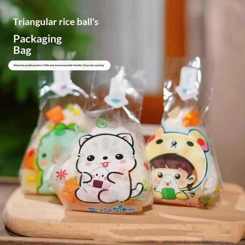 Food Storage Non Toxic - 50Pcs Kantong Sushi Onigiri Sekali Pakai