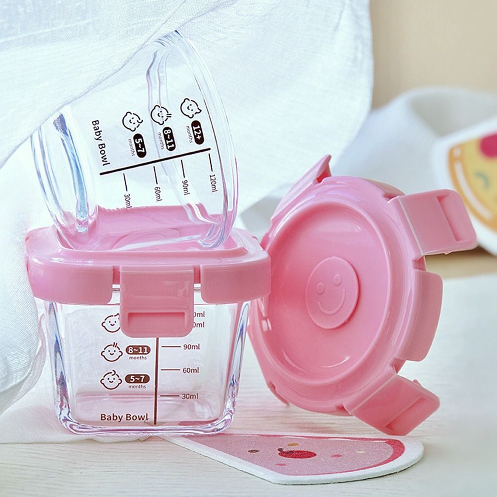Food Storage 1 Year - Kotak penyimpanan makanan kaca baru 170ml,