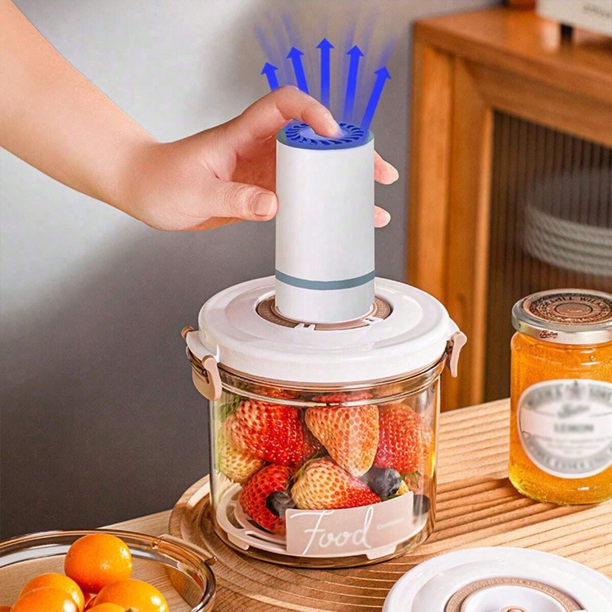Food Storage Vacuum Seal - 1 Wadah Vakum Kedap Udara untuk