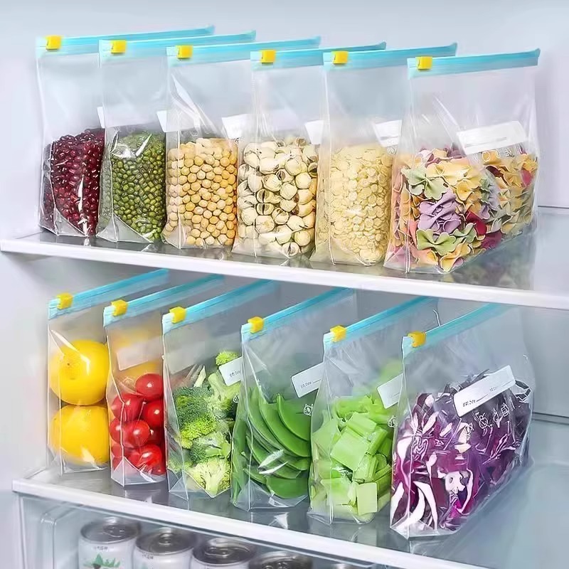 Food Storage Ziploc Bags - Tas Penyimpanan Makanan Kunci Zip, Tas