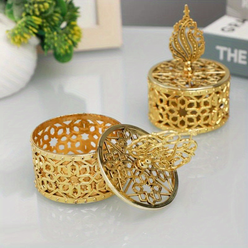 Food Storage 1 Year - Kotak kecil lapisan emas kreatif, 4