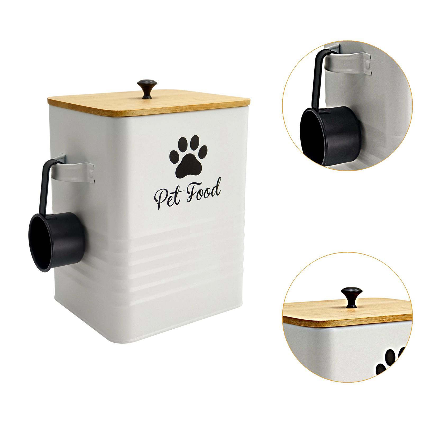 Food Storage Jars Airtight - Wadah Penyimpanan Makanan Hewan Kedap Udara,