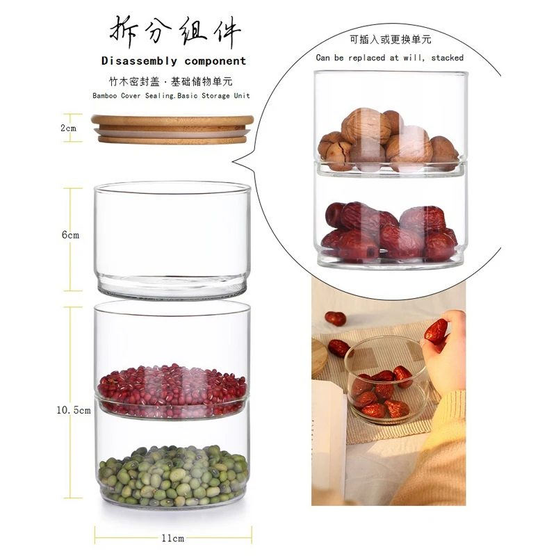 Set Wadah Makanan Kaca 3 Lapis - Food Storage Glass Set ulasan dan harga