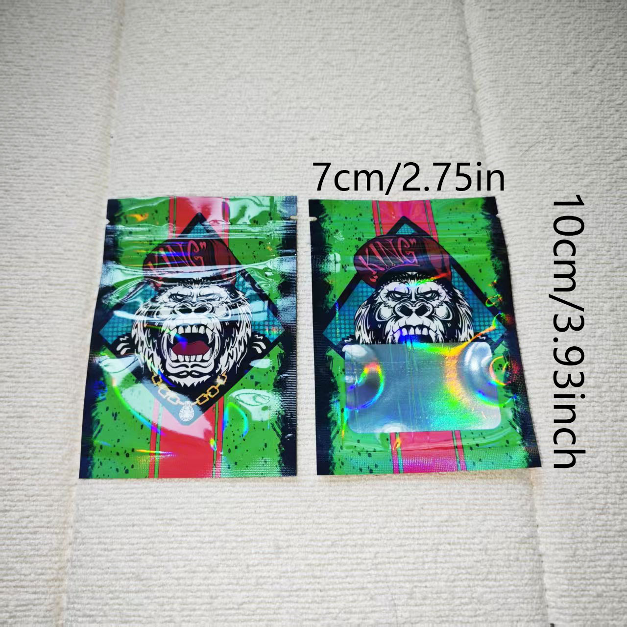100pcs Kantong Mylar Berpola K - Food Storage Ziploc Bags ulasan dan harga