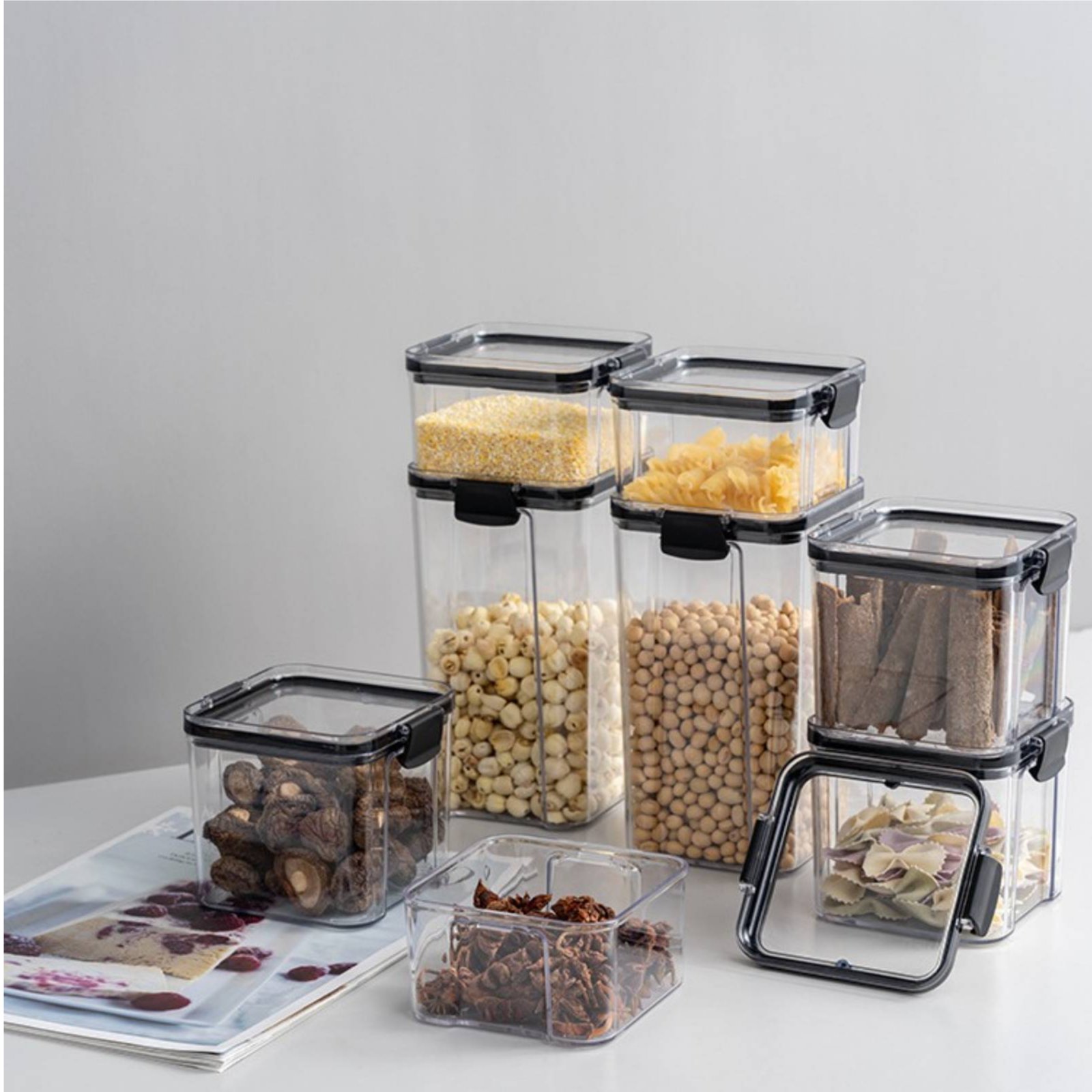 Wadah Penyimpanan Makanan Keda - Food Storage Jars Airtight ulasan dan harga