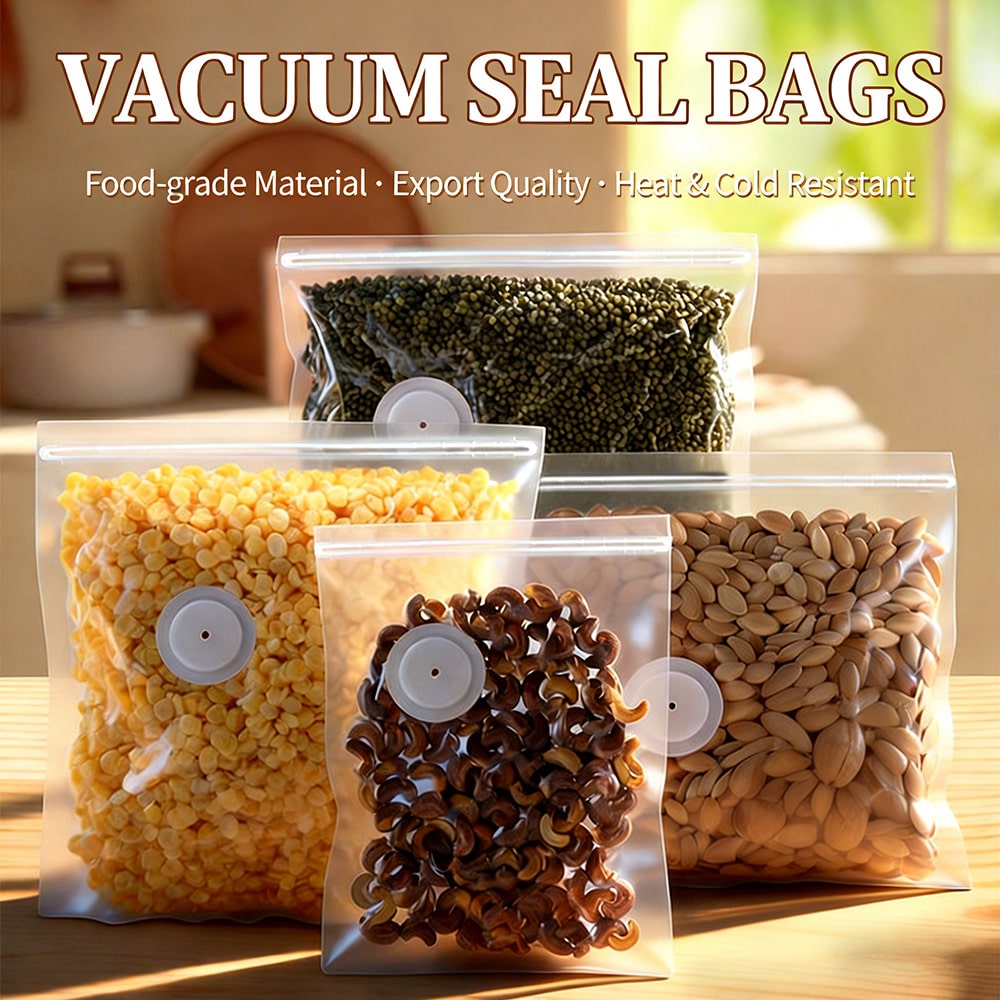 30 Buah Tas Vakum Dapat Diguna - Food Storage Vacuum Seal ulasan dan harga