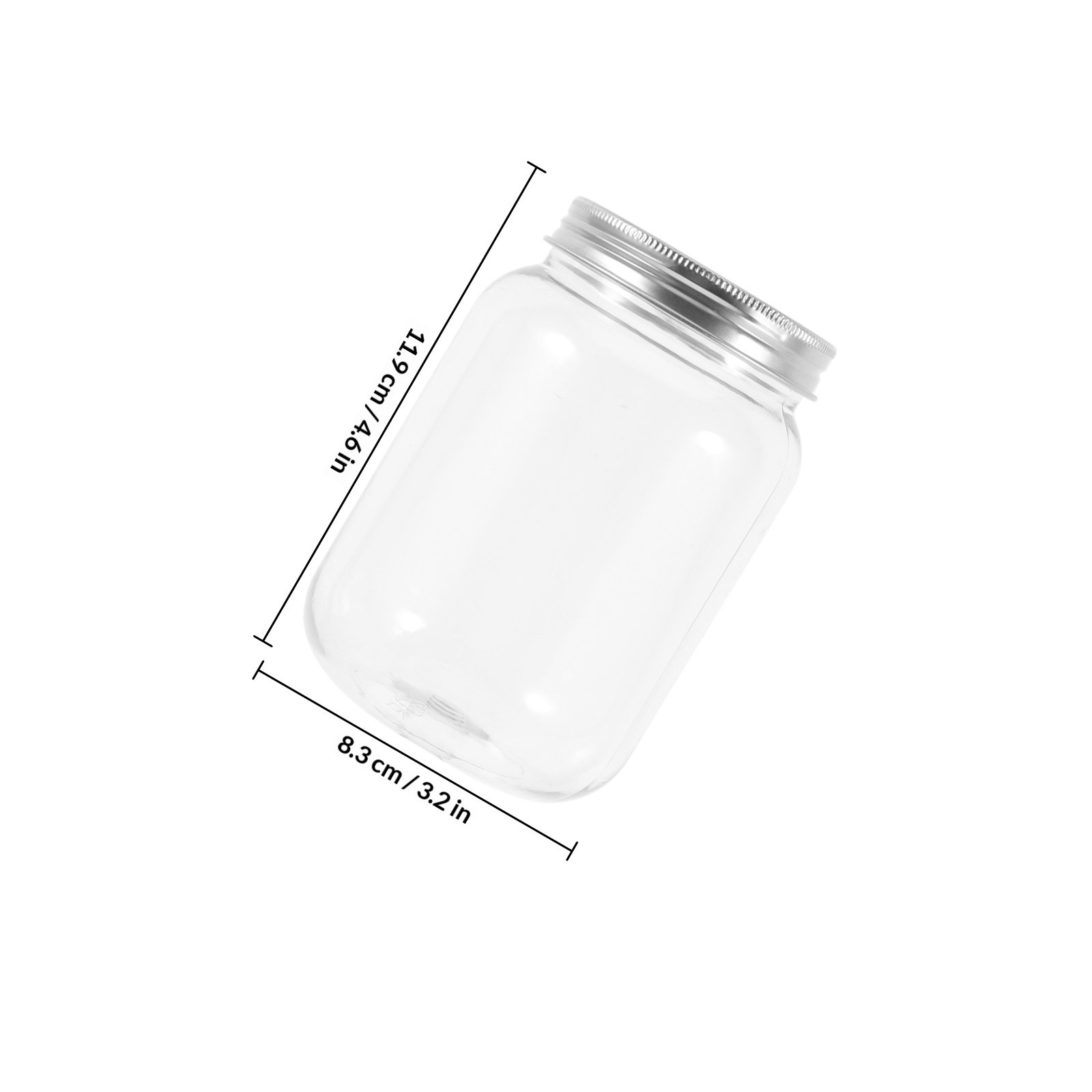 4Pcs Stoples Plastik Transpara - Food Storage Jars Airtight ulasan dan harga