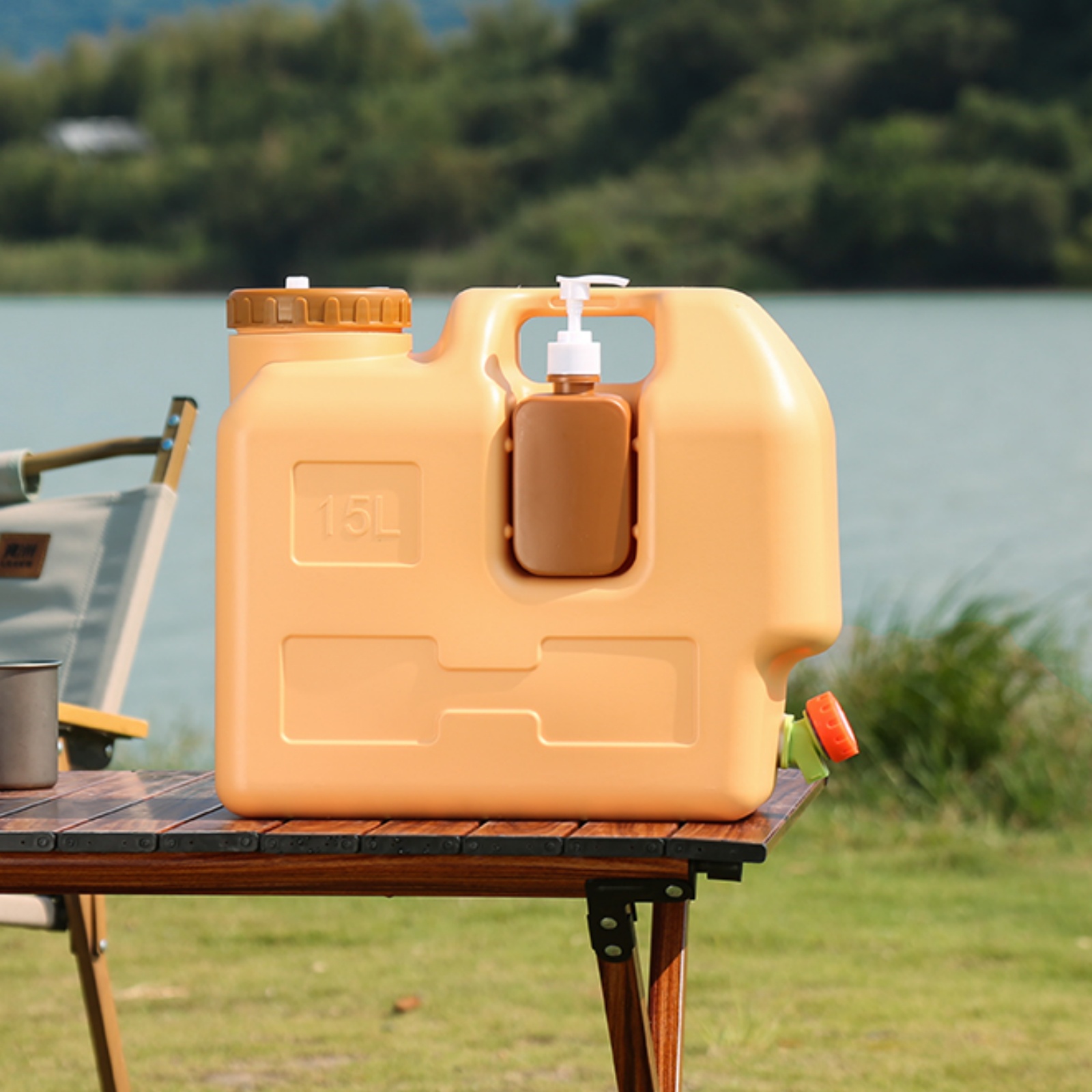 Wadah Air 15L dengan Keran & S - Food Storage Emergency ulasan dan harga