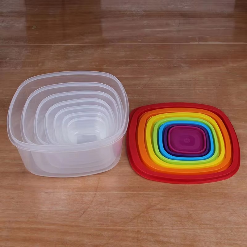 Rainbow 7pcs Wadah Makanan Pla - Food Storage And ulasan dan harga