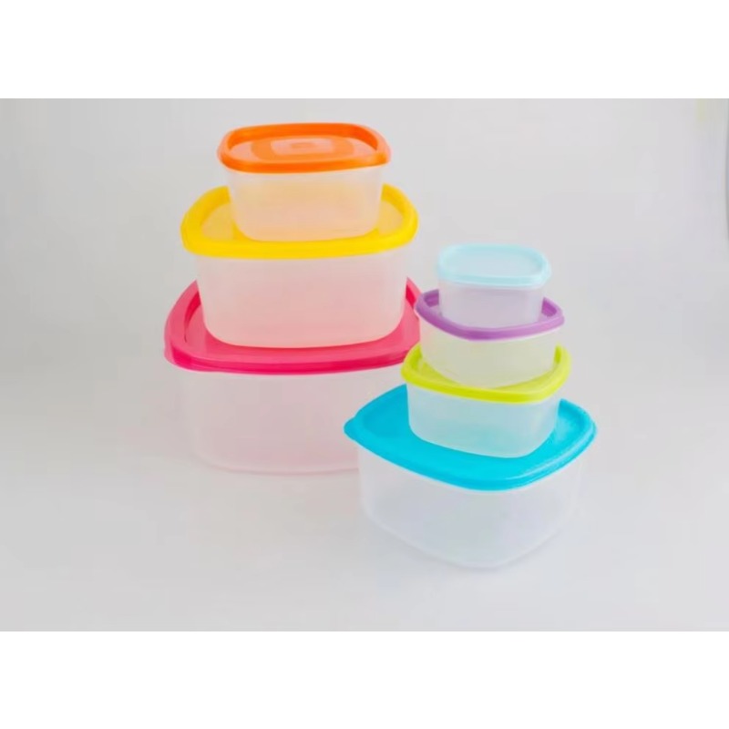 Rainbow 7pcs Wadah Makanan Pla - Food Storage And ulasan dan harga