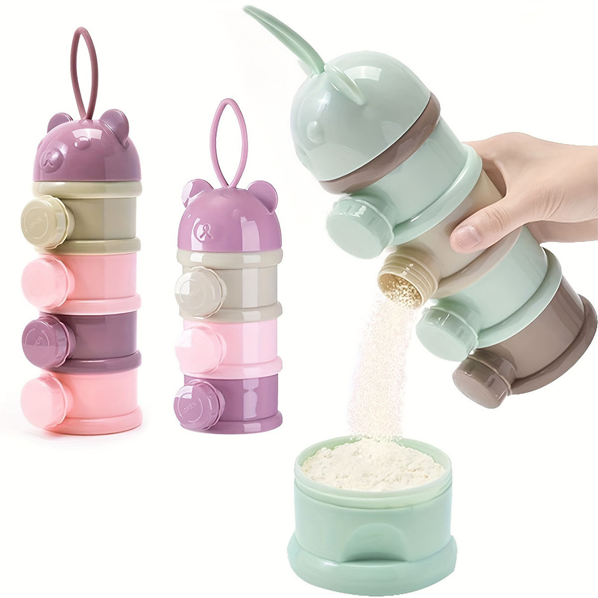 Wadah Susu Bubuk Bayi Kapasita - Food Storage 1 Year ulasan dan harga