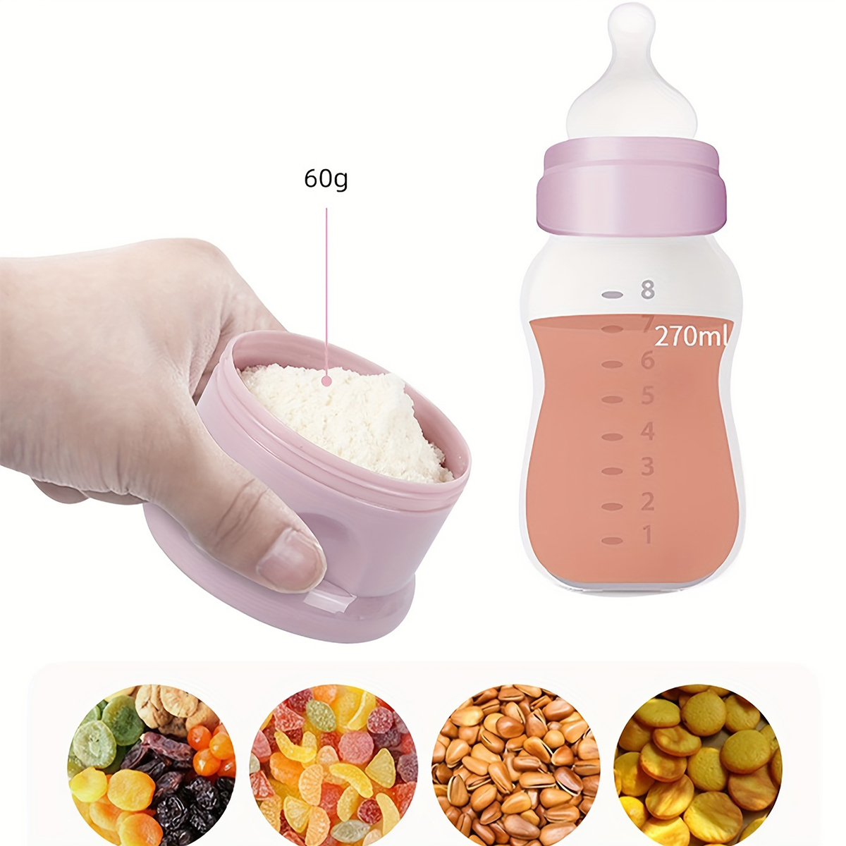 Wadah Susu Bubuk Bayi Kapasita - Food Storage 1 Year ulasan dan harga