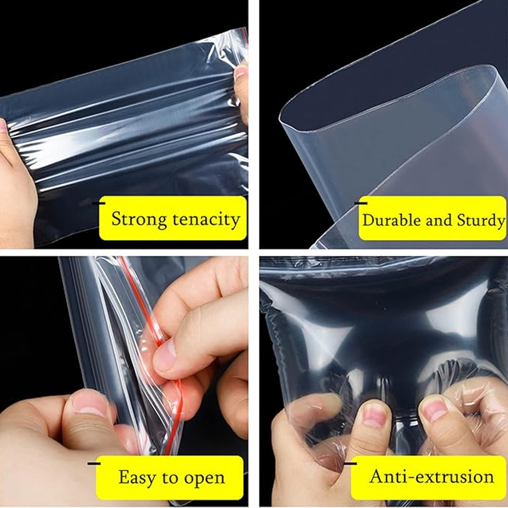 100-1000 Buah Kantong Plastik  - Food Storage Ziploc Bags ulasan dan harga