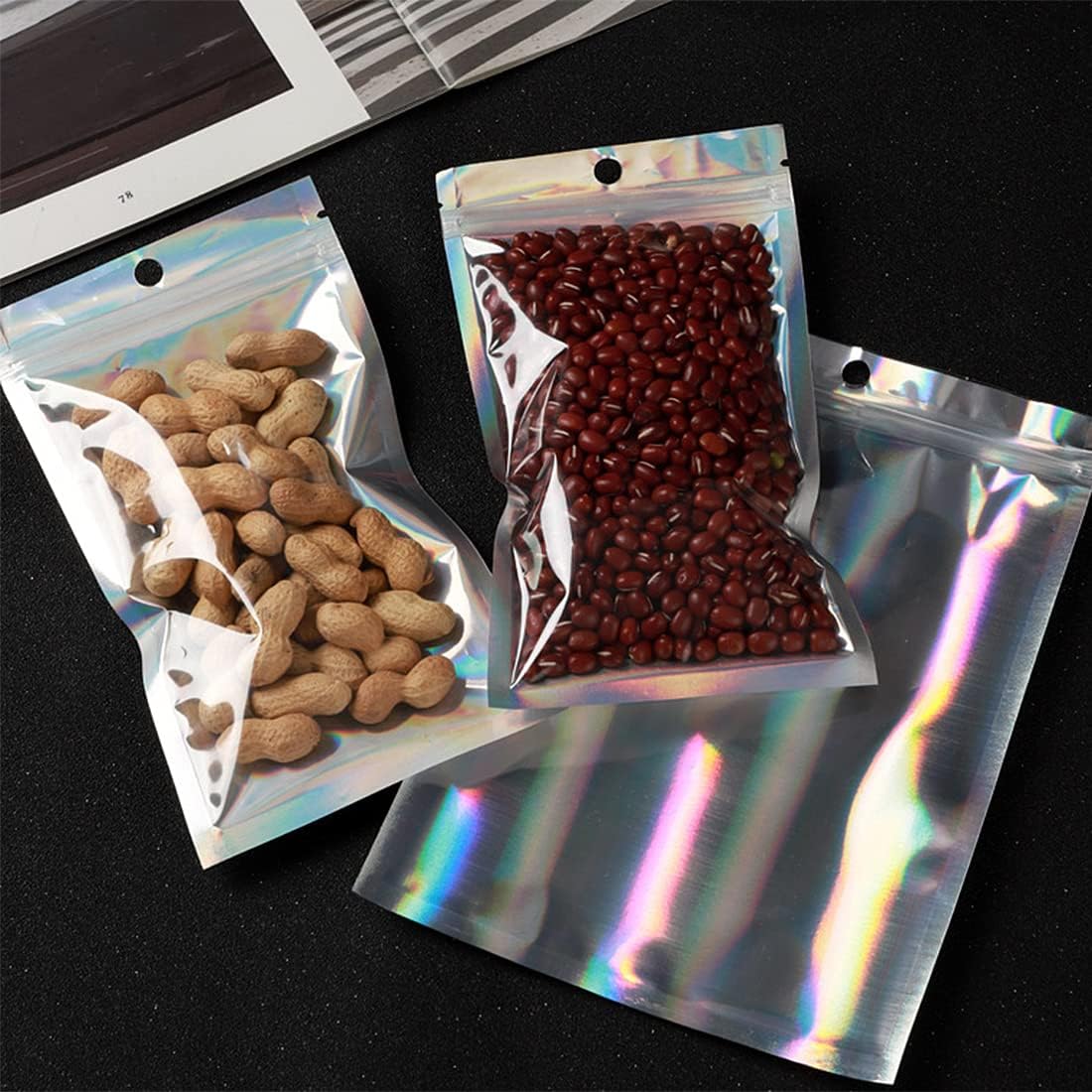 50/10 buah tas penyegel Laser  - Food Storage Ziploc Bags ulasan dan harga