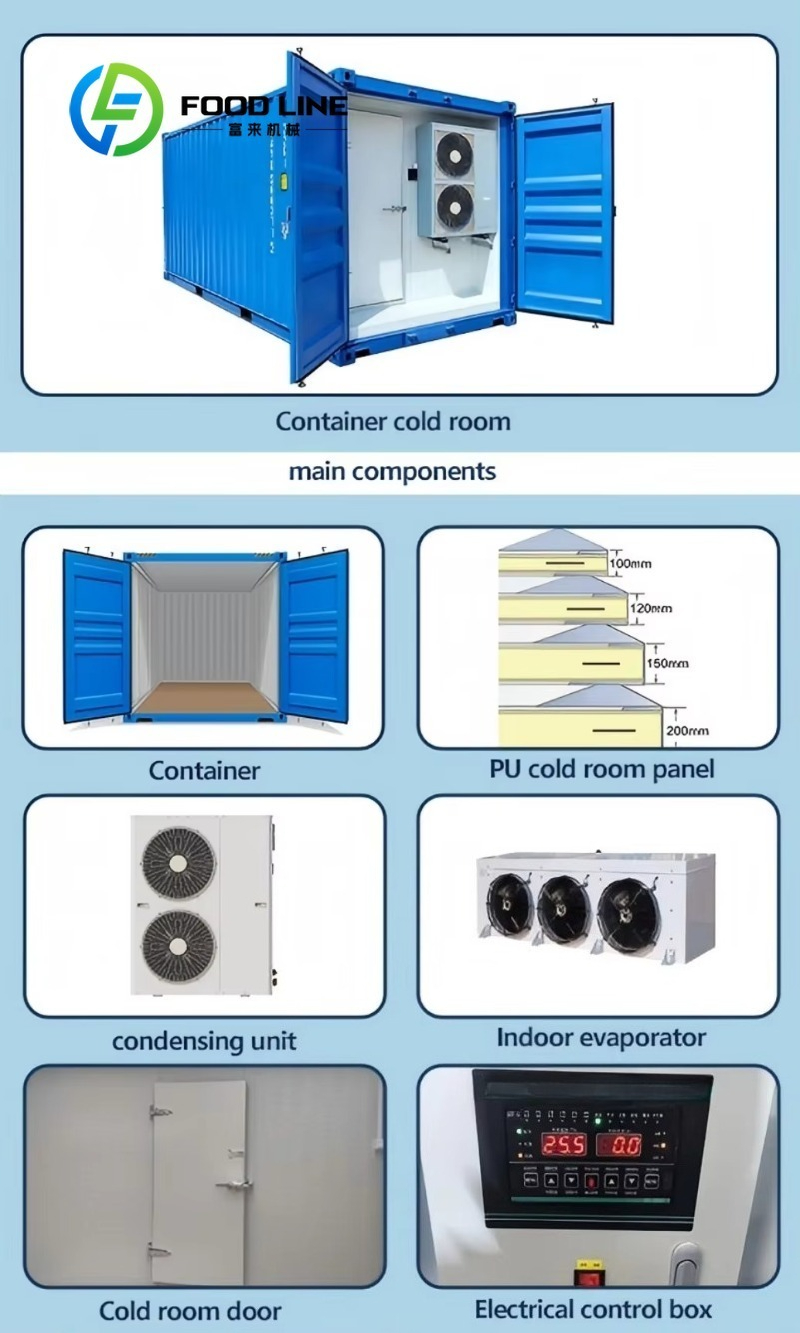 Kontainer Pendingin 20Ft untuk - Food Storage Zone ulasan dan harga