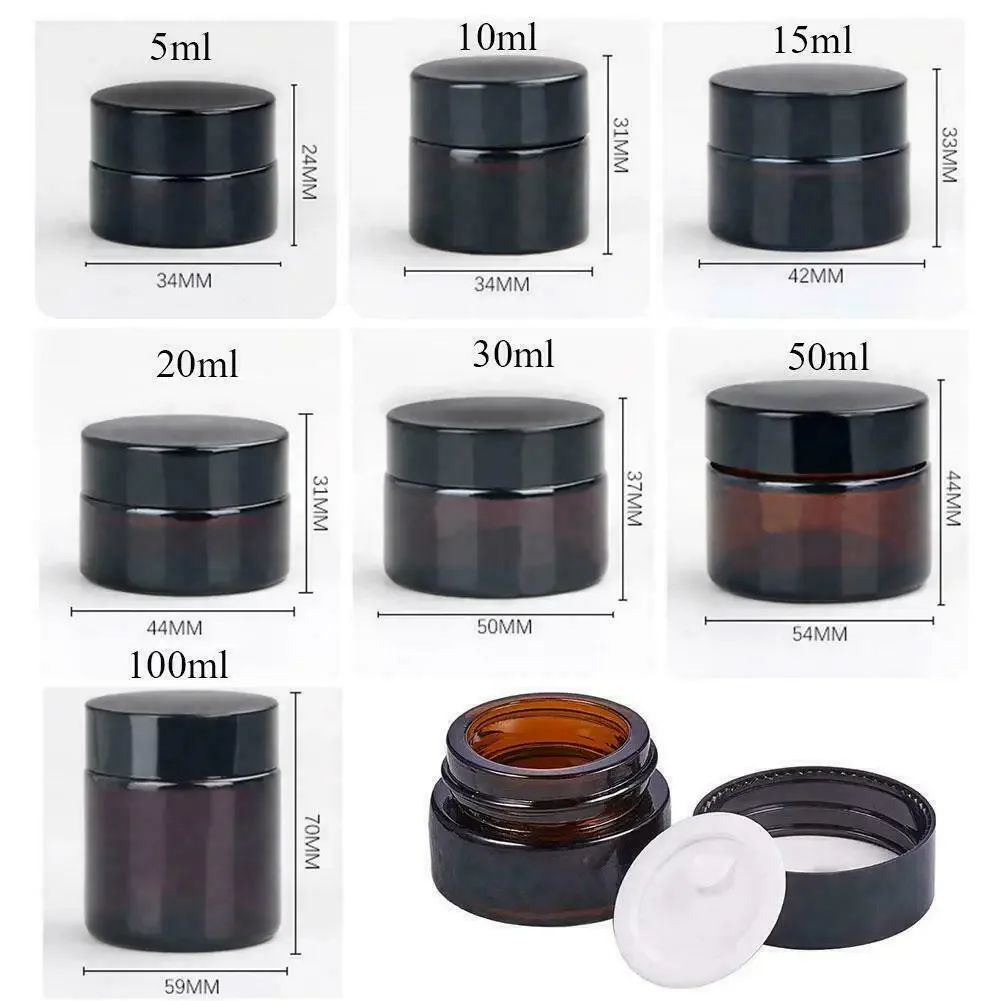 2 Buah 5Ml/10Ml/15Ml/20Ml/30Ml - Food Storage Glass Set ulasan dan harga