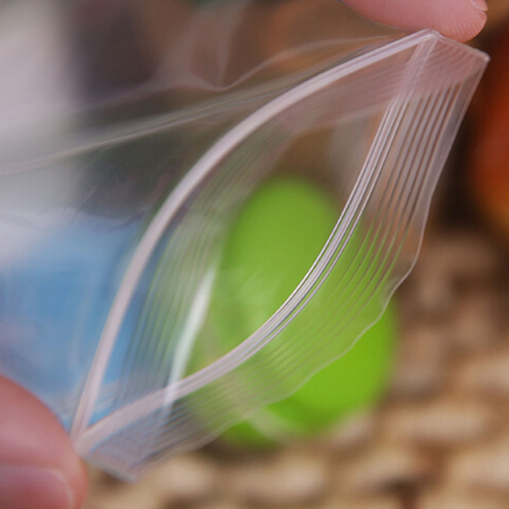 100pcs Kantong Plastik Transpa - Food Storage And ulasan dan harga