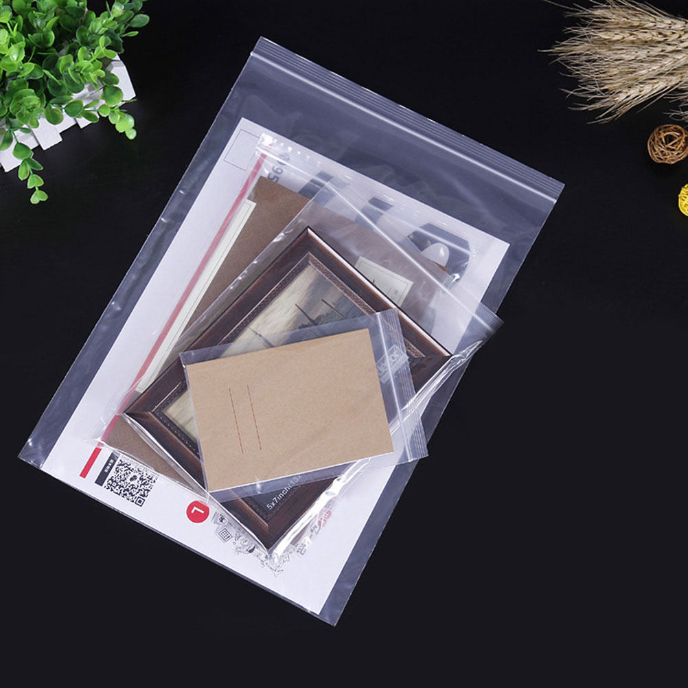 100pcs Kantong Plastik Transpa - Food Storage And ulasan dan harga