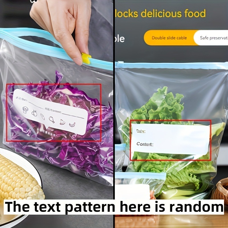 24Pcs Kantong Penyimpanan Maka - Food Storage Ziploc Bags ulasan dan harga