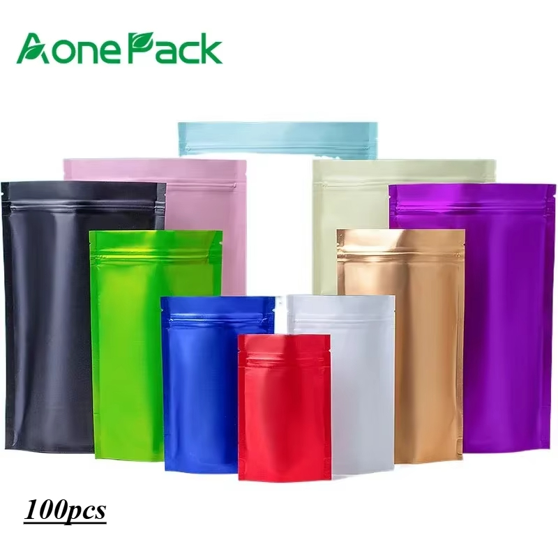 100 Buah Tas Kemasan Biji Jadi - Food Storage Ziploc Bags ulasan dan harga