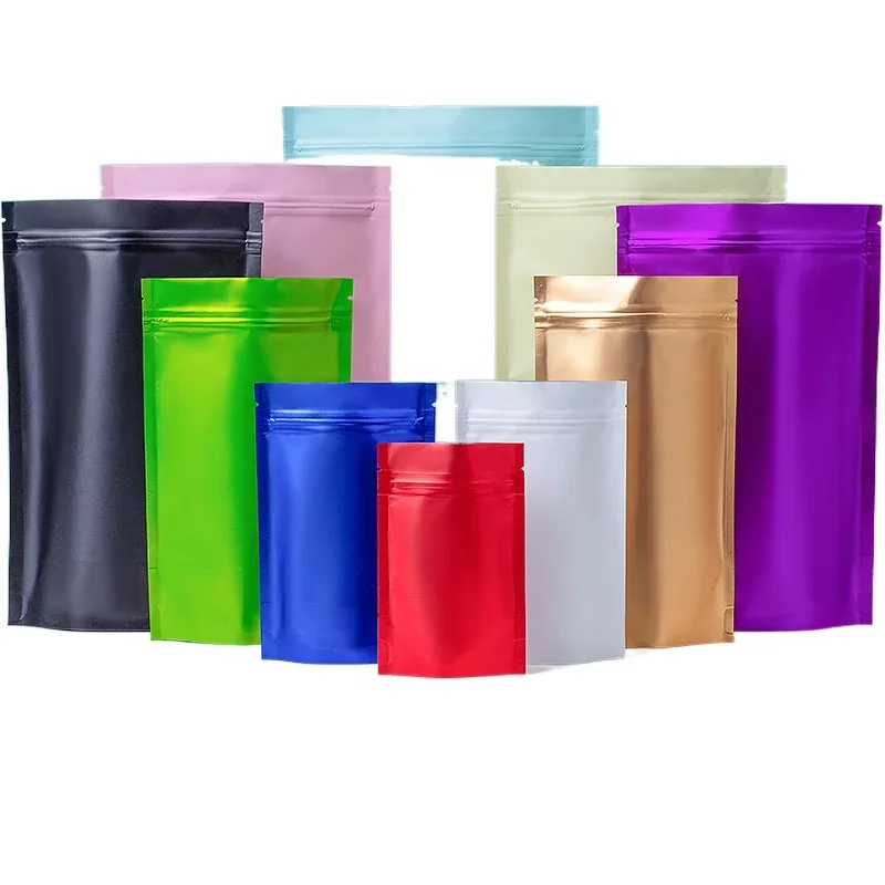 100 Buah Tas Kemasan Biji Jadi - Food Storage Ziploc Bags ulasan dan harga