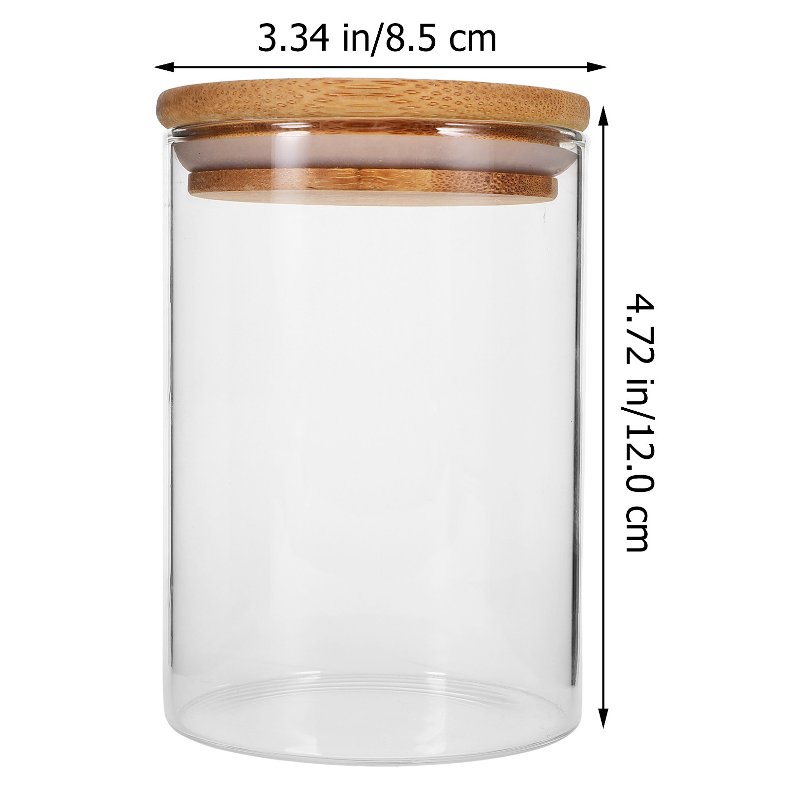 3Pcs Stoples Penyimpanan Kaca  - Food Storage Jars Airtight ulasan dan harga