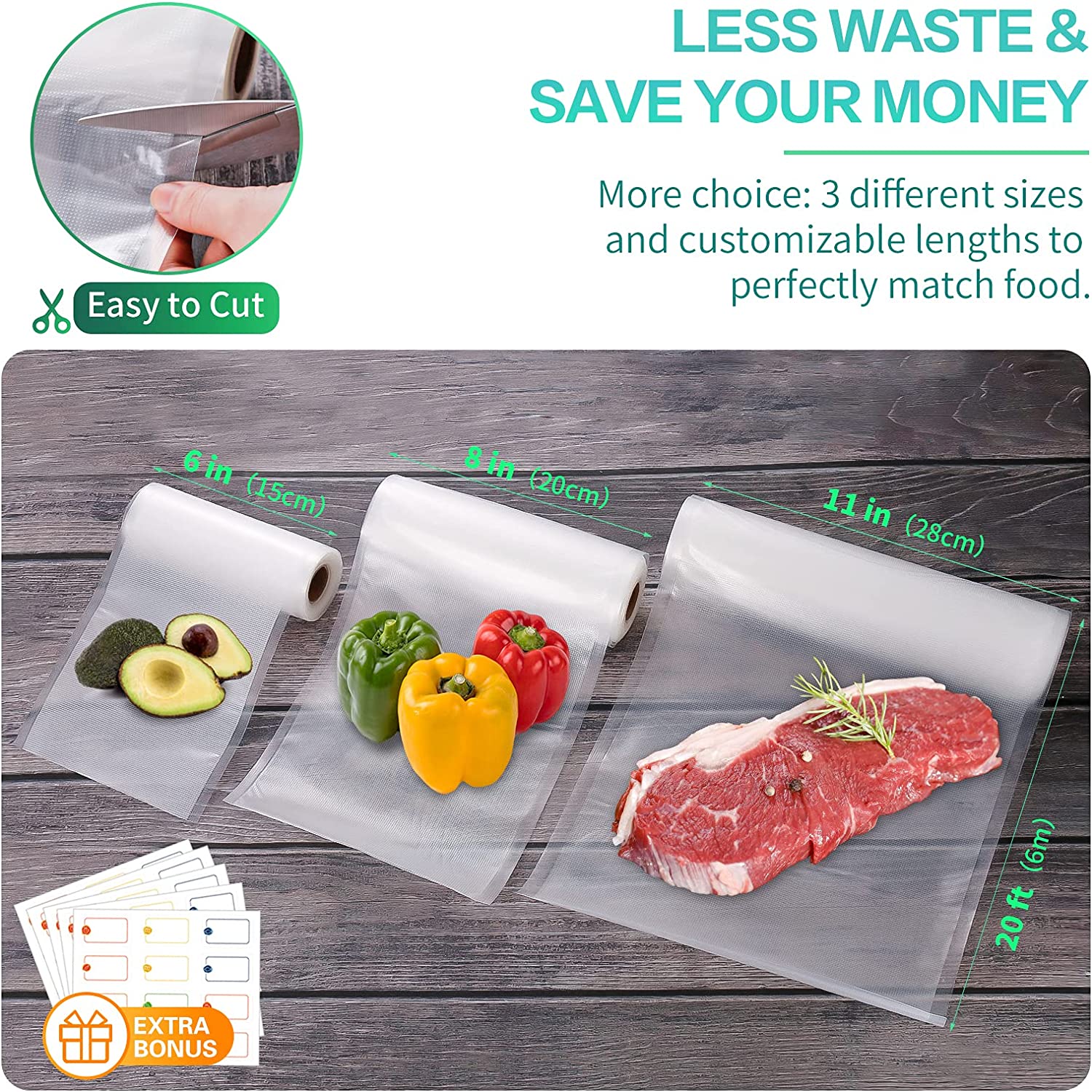Kantong Dapur Untuk Vakum Maka - Food Storage Vacuum Seal ulasan dan harga