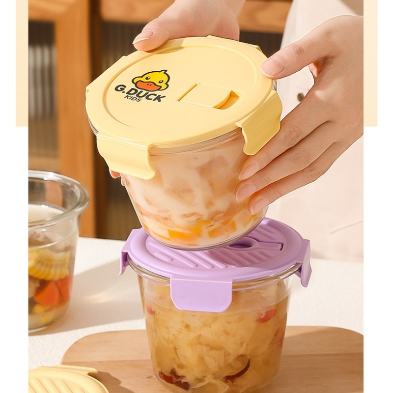 Set Wadah Makanan Kaca Aman un - Food Storage Glass Set ulasan dan harga