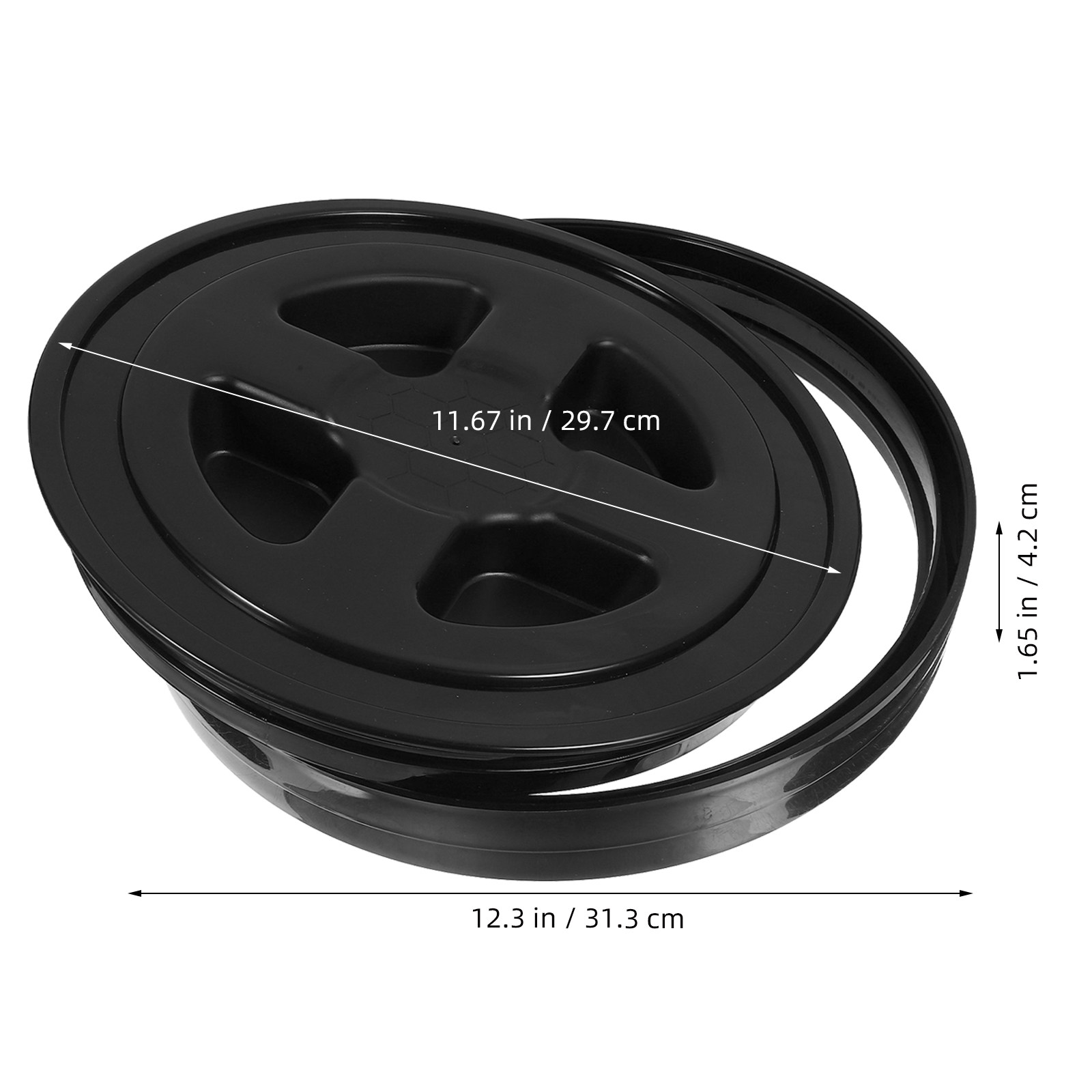 2 Buah Tutup Ember Berengsel K - Food Storage Pet ulasan dan harga