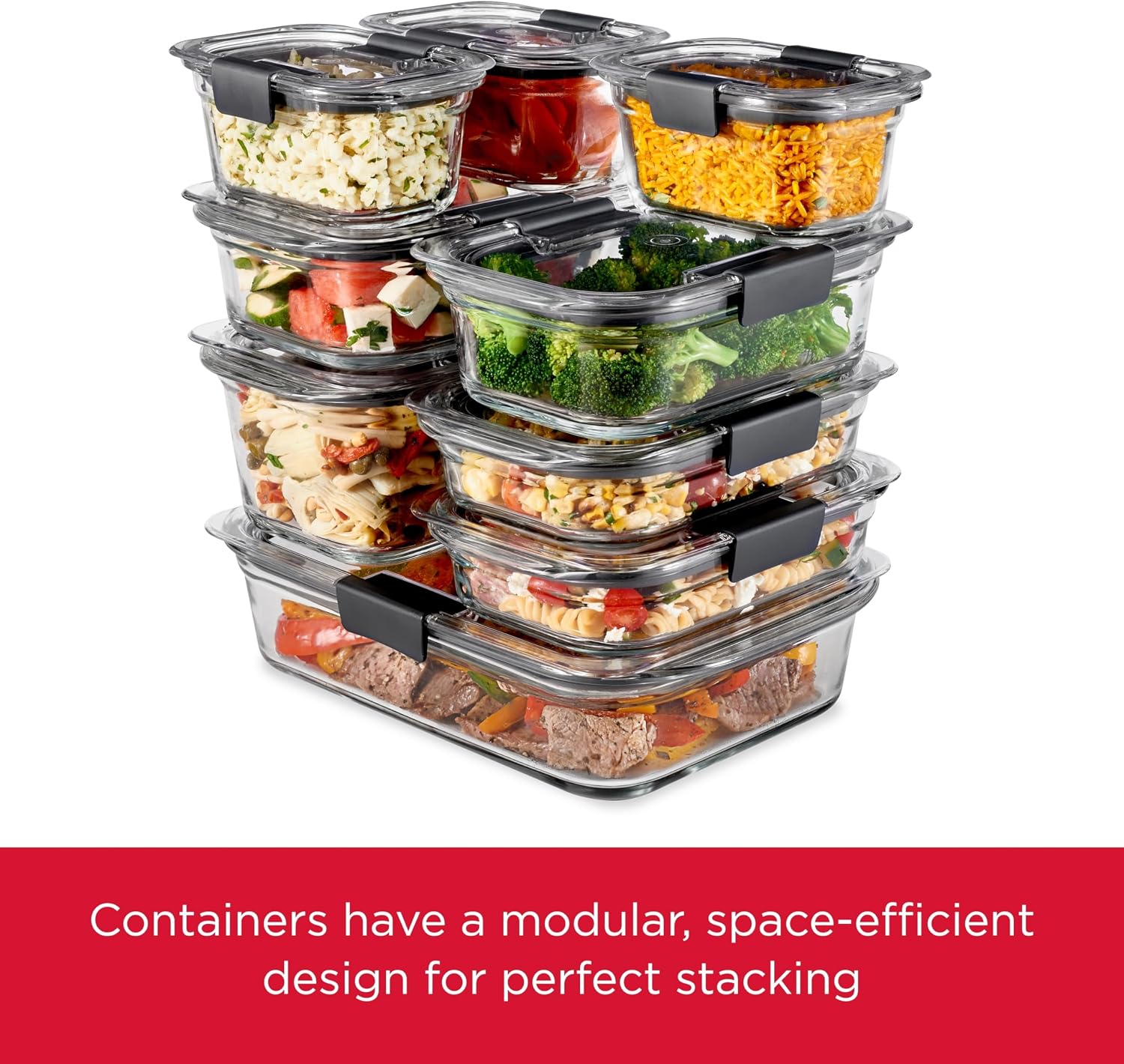 Wadah Penyimpanan Makanan Kaca - Food Storage Glass Set ulasan dan harga