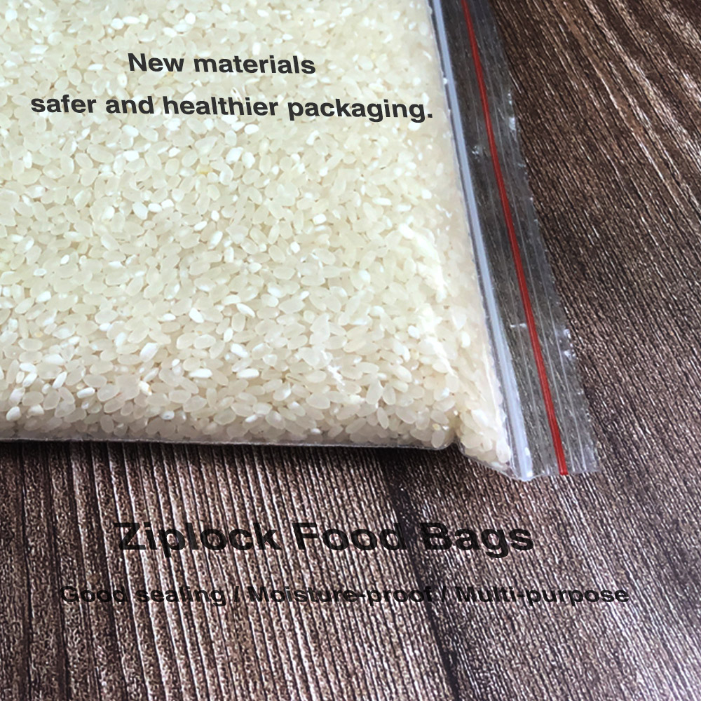 100 Buah/Pak Tas Kunci Zip Dap - Food Storage Ziploc Bags ulasan dan harga