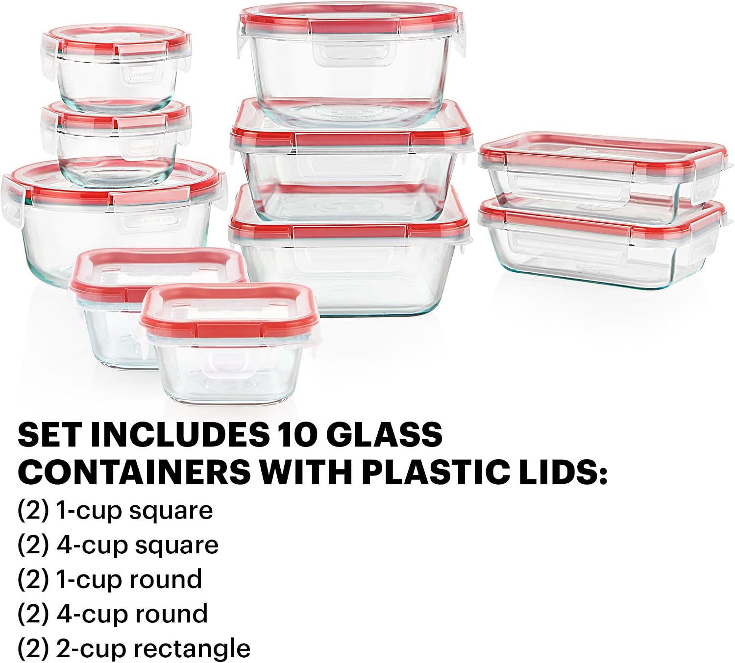 Freshlock (10-Pack) Set Wadah  - Food Storage Non Toxic ulasan dan harga