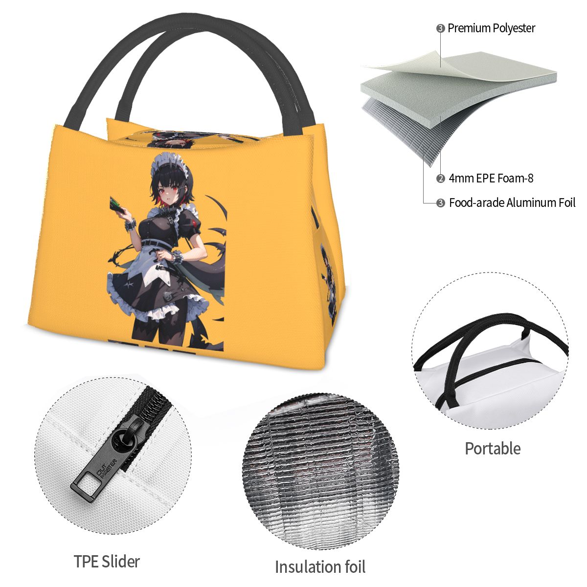 Ellen Joe - Tas Makan Siang Te - Food Storage Zone ulasan dan harga