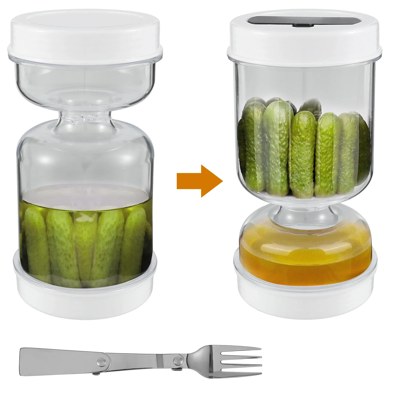 Wadah makanan basah dan kering - Food Storage Jars Airtight ulasan dan harga