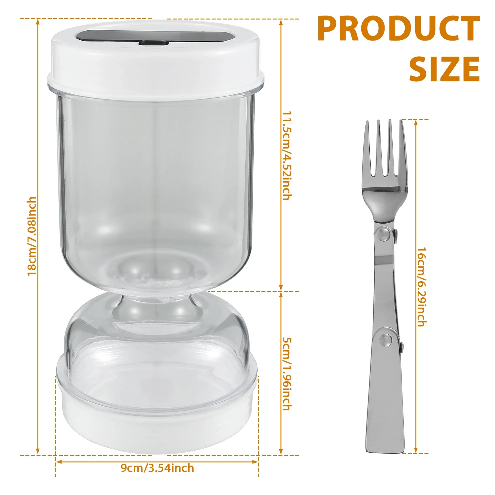 Wadah makanan basah dan kering - Food Storage Jars Airtight ulasan dan harga