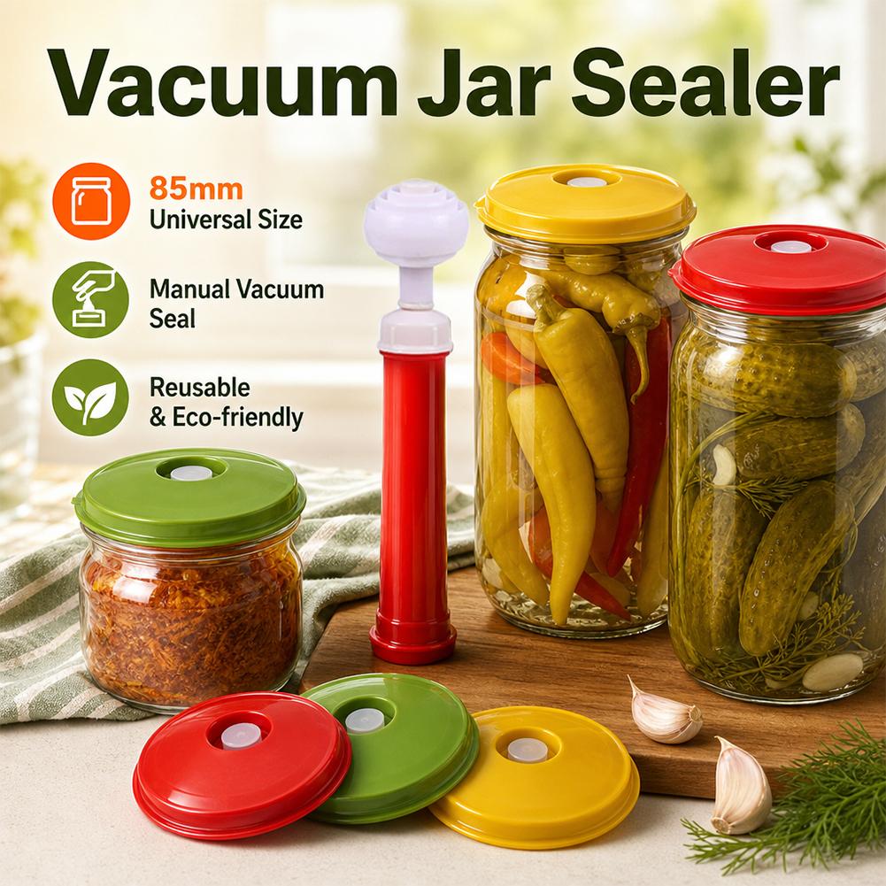 Tutup Stoples Vakum dengan Pom - Food Storage Vacuum Seal ulasan dan harga
