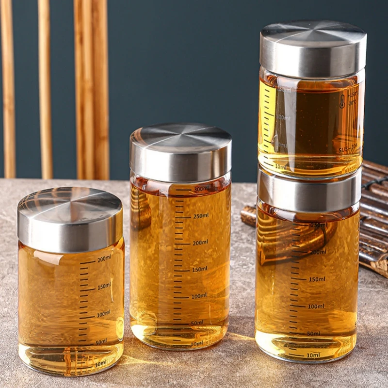 2 Buah 100-500Ml Cangkir Penyi - Food Storage Glass Set ulasan dan harga