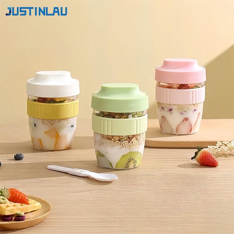 JUSTINLAU Cangkir Salad Yogurt - Food Storage Yogurt ulasan dan harga
