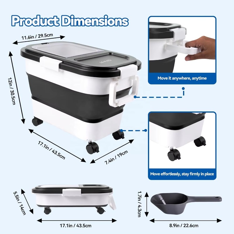 Kontainer Penyimpanan Makanan  - Food Storage Pet ulasan dan harga