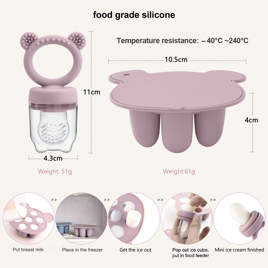 Cetakan Es Krim Silikon untuk  - Food Storage 1 Year ulasan dan harga