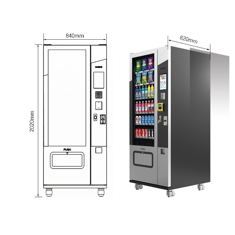 Mesin Penjual Otomatis Komersi - Food Storage Zone ulasan dan harga