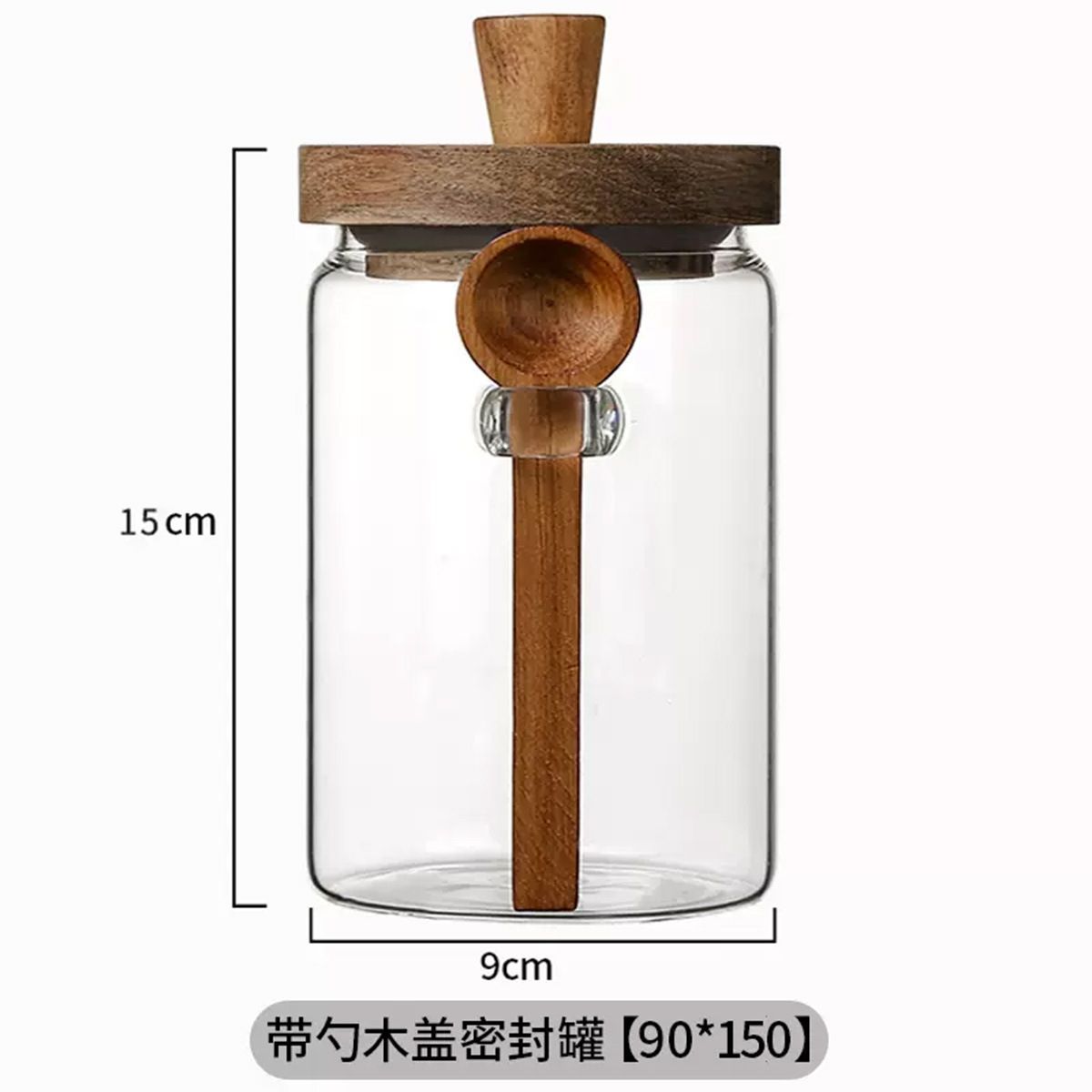 Stoples Penyimpanan Kaca Denga - Food Storage Glass Set ulasan dan harga