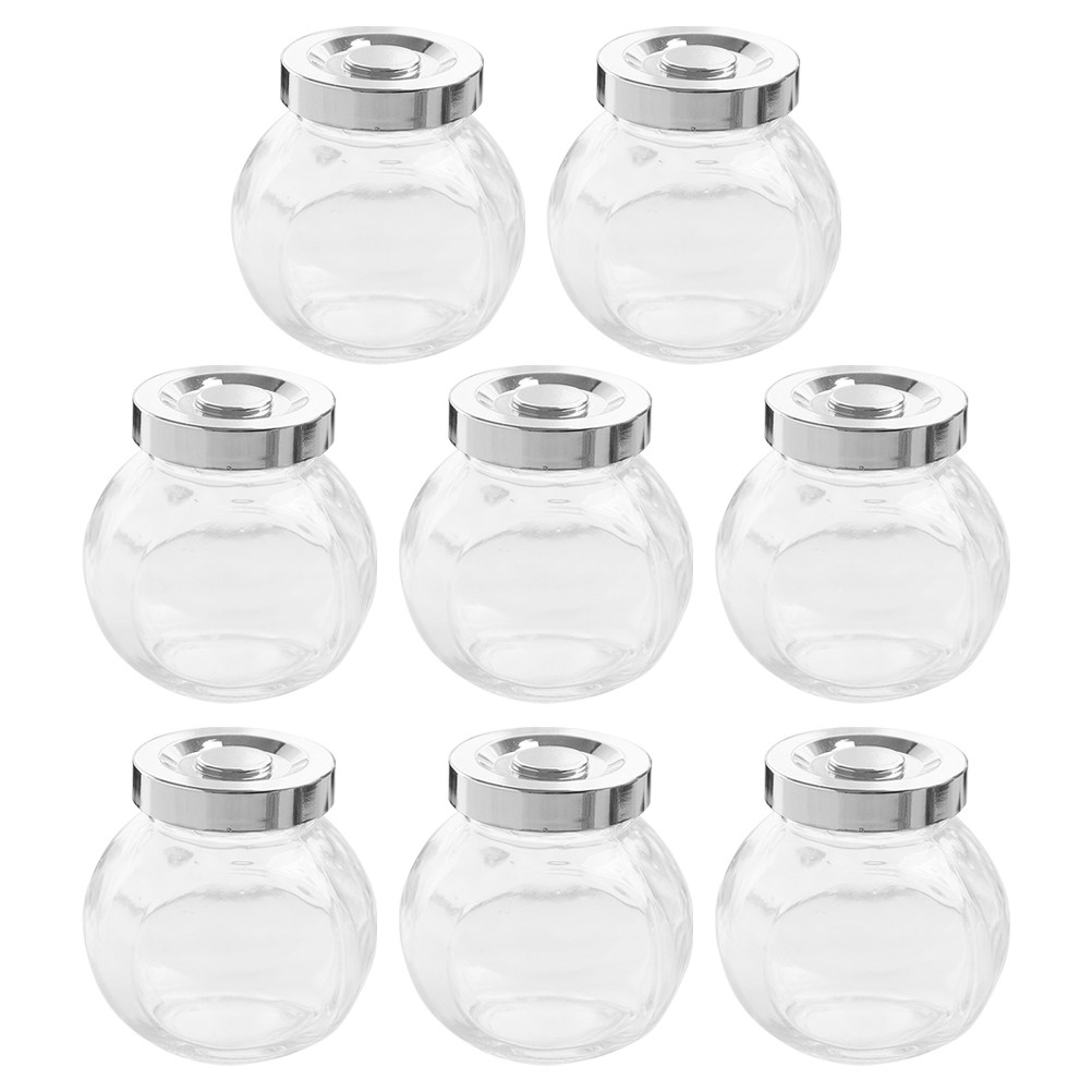 8 Buah Stoples Penyimpanan Kac - Food Storage Jars Airtight ulasan dan harga