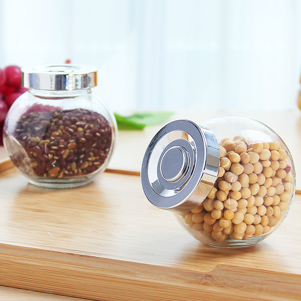 8 Buah Stoples Penyimpanan Kac - Food Storage Jars Airtight ulasan dan harga
