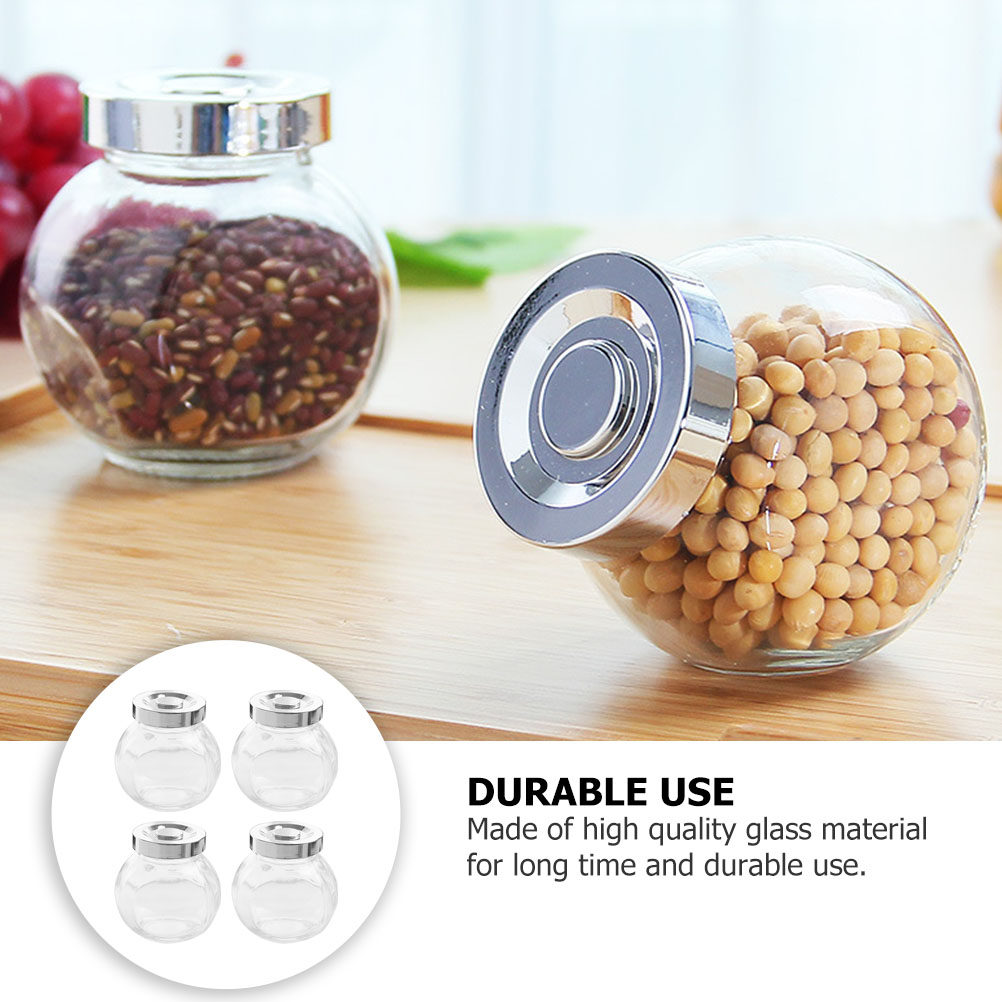 8 Buah Stoples Penyimpanan Kac - Food Storage Jars Airtight ulasan dan harga