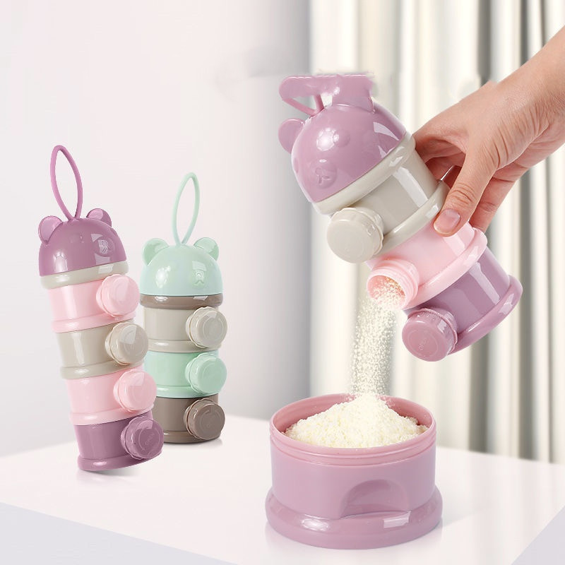 Wadah Susu Bubuk Bayi Beruang  - Food Storage 1 Year ulasan dan harga