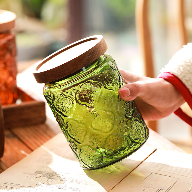 Toples penyimpanan dapur kaca  - Food Storage Jars Airtight ulasan dan harga